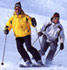 Ski for beginners in order to learn skiing 
